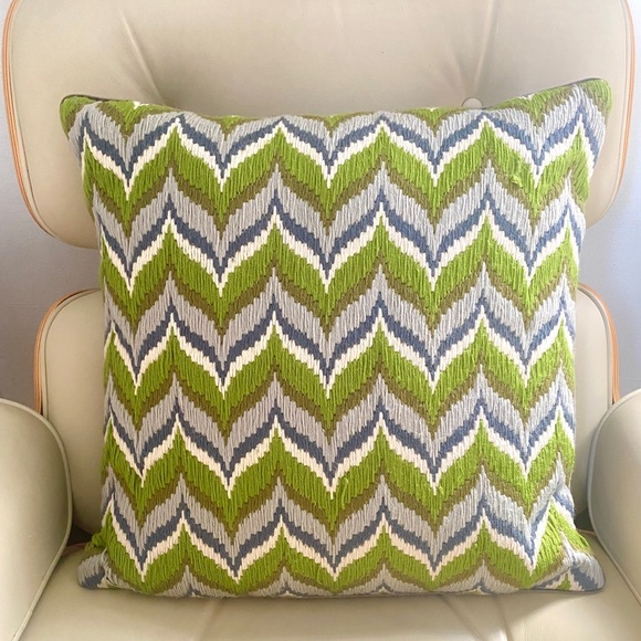 Jonathan Adler Accents Jonathan Adler Pillow Bargello Cushion Zig